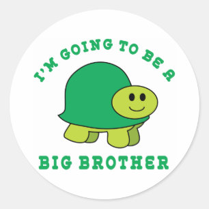 Adesivo Redondo Eu estou indo ser um big brother
