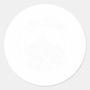 Adesivo Redondo Eu Faço Trilhas Para Poder Comer Mais Lanches Dive