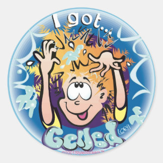 Adesivo Redondo Eu Fiquei Gelado! StyleStickers™ ©2009 LT