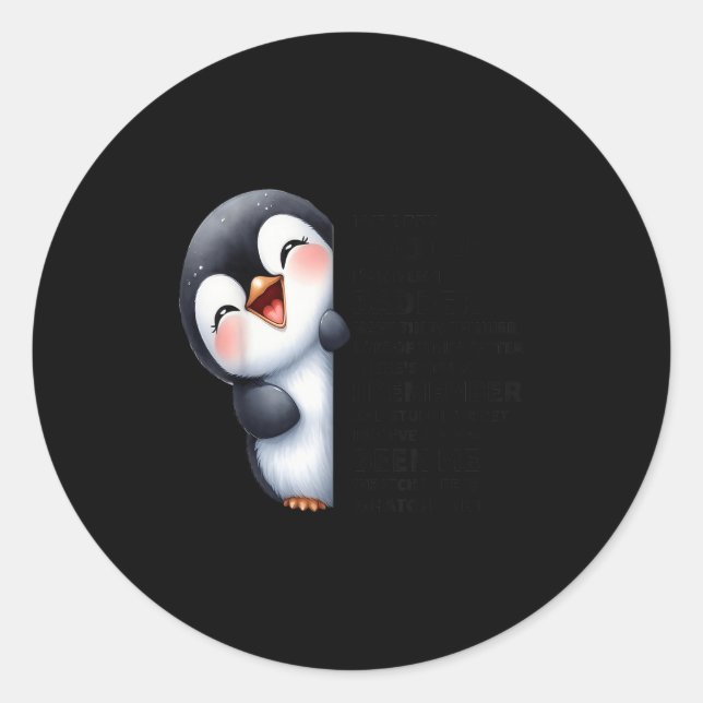 Adesivo Redondo Eu fui mais fofa que fui muito magra (Frente)