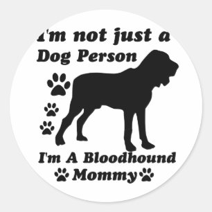 Adesivo Redondo Eu não sou apenas uma pessoa do cão; Eu sou uma