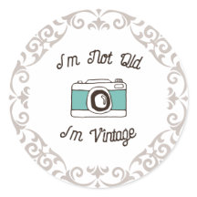 Eu não sou velho, sou Vintage Retro Camera