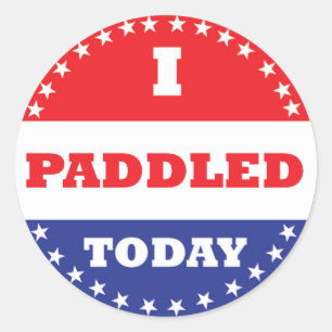 Adesivo Redondo Eu Padded Hoje