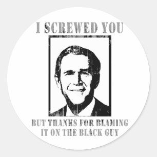 ADESIVO REDONDO EU PARAFUSEI O MAS OBRIGADOS PARA