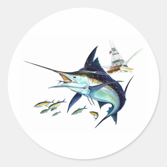 Adesivo Redondo Eu preferencialmente a pescar! (Frente)