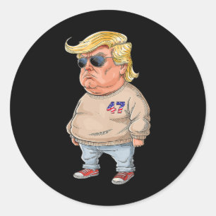 Adesivo Redondo Eu Sou Apenas Uma Cara De Calafrios - Engraçada Ca