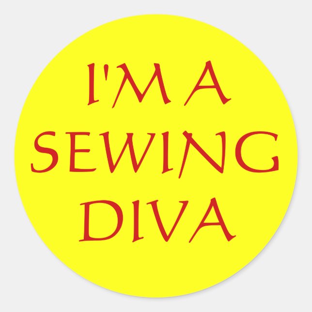 ADESIVO REDONDO EU SOU ASEWINGDIVA (Frente)