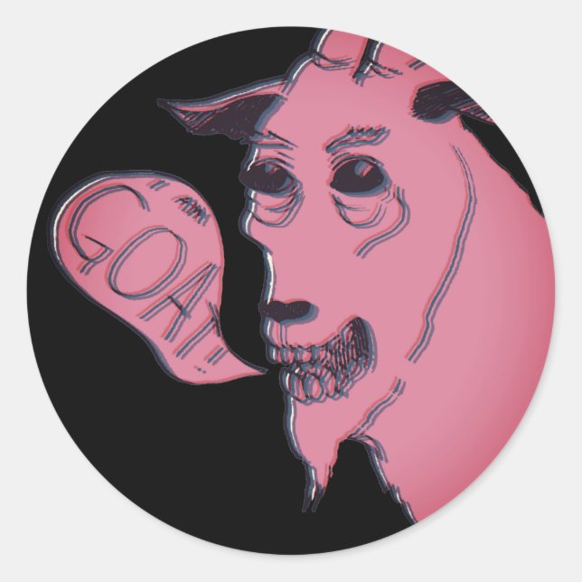 Adesivo Redondo Eu Sou Capa (Frente)