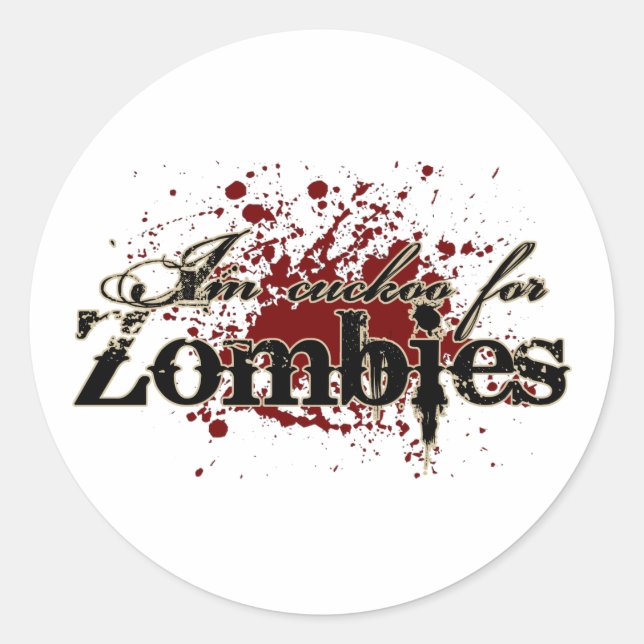 Adesivo Redondo Eu sou cuco... (Frente)