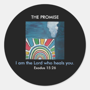 ADESIVO REDONDO EU SOU O SENHOR 1118