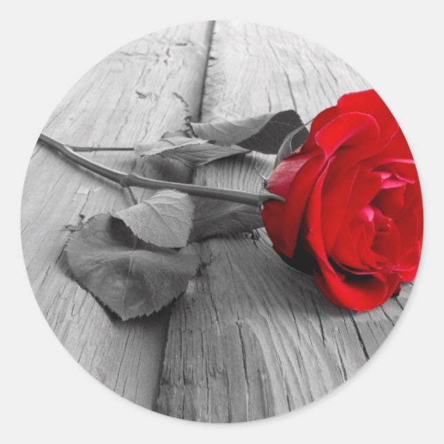 Adesivo Redondo eu te amo (Frente)