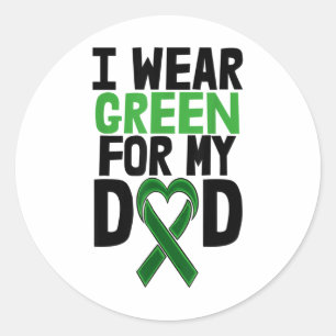 Adesivo Redondo Eu Visto O Pai Verde S Stigma Camisetas Mental Hea