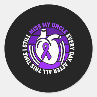 Adesivo Redondo Eu Visto Sobredosagem Roxa Sensibilização Fita Rox