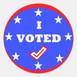 ADESIVO REDONDO EU VOTEI GAROTOS