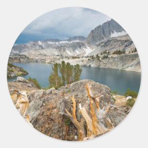 Adesivo Redondo EUA, Califórnia, Floresta Nacional de Inyo.