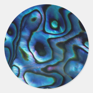 Adesivo Redondo EUA, Colorado, Lafayette. Abalone shell