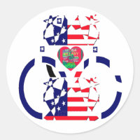 EUA Esperam Belo Design de Bandeira Nacional