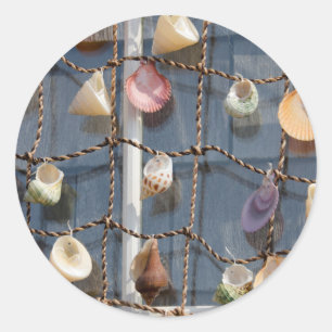 Adesivo Redondo EUA, Massachusetts, Vineyard de Martha, Aquinnah