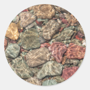 Adesivo Redondo EUA, Montana, Glacier National Park 3