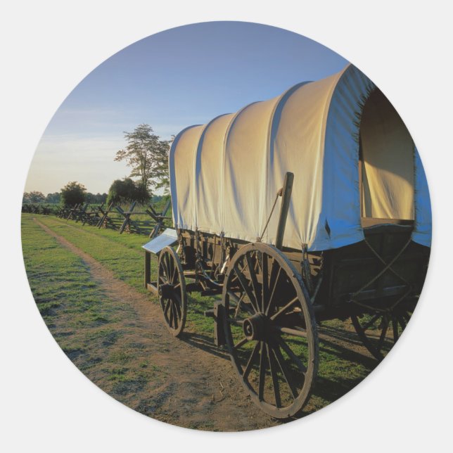 Adesivo Redondo EUA, Washington, Whitman Mission National (Frente)