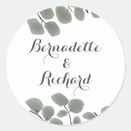 Adesivo Redondo Eucalipto Deixa Tema