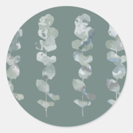 Adesivo Redondo Eucalyptus