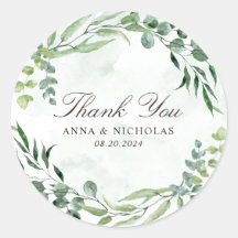 Eucalyptus Greenery Foliage Sticker