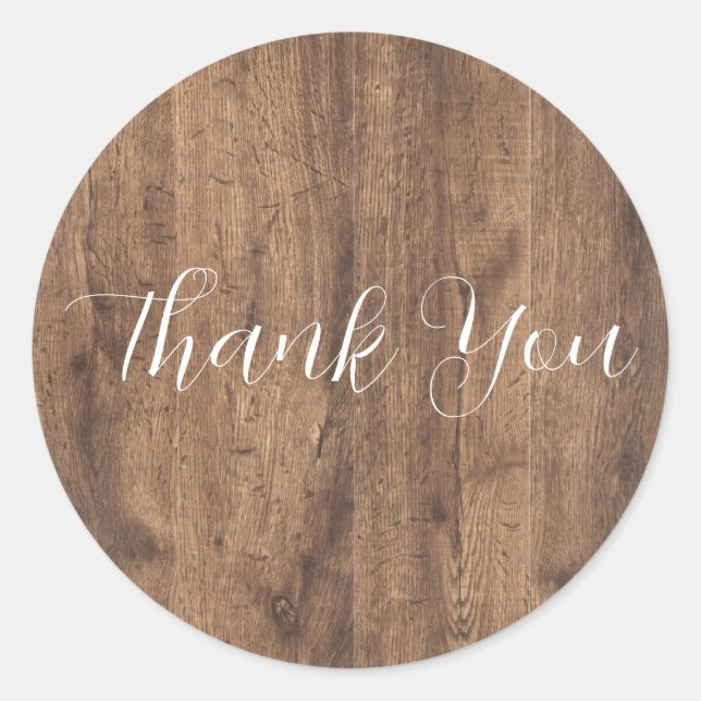 Adesivo Redondo Eucalyptus Greenery Wedding Sticker | Rustic (Frente)