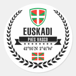 Adesivo Redondo Euskadi