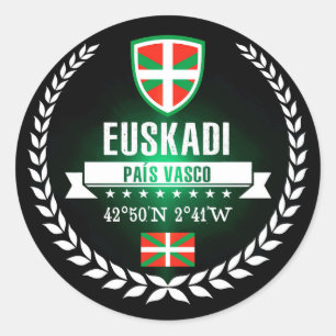 Adesivo Redondo Euskadi