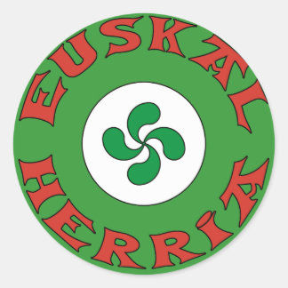 Adesivo Redondo Euskal Herria Sticker