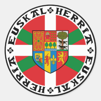 Adesivo Redondo Euskal Herria Sticker