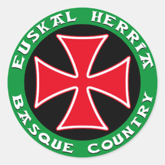 Adesivo Redondo Euskal Herria Sticker