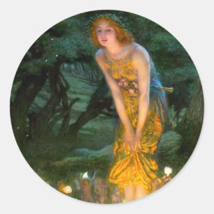 Adesivo Redondo Eve Edward Robert Hughes