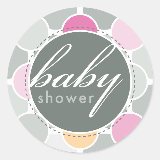 Adesivo Redondo EVENT STICKER :: pontos salientes 3 (Frente)