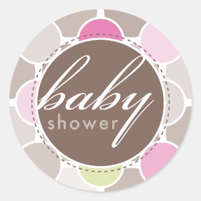 Adesivo Redondo EVENT STICKER :: pontos salientes 4 (Frente)