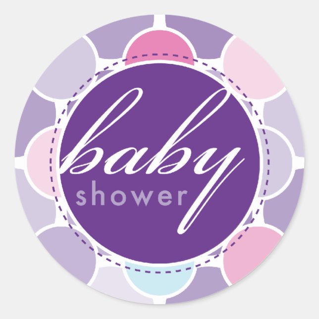 Adesivo Redondo EVENT STICKER :: pontos salientes 7 (Frente)