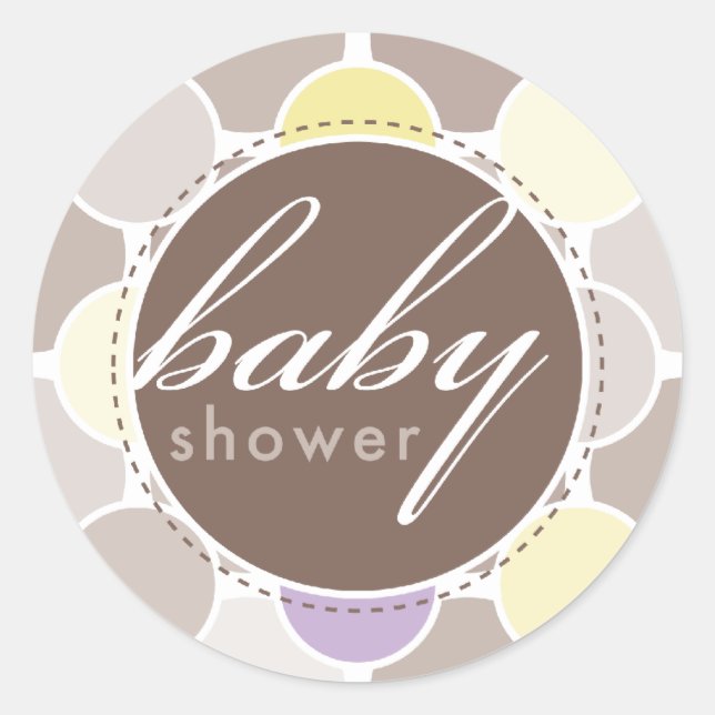 Adesivo Redondo EVENT STICKER :: pontos salientes 7 (Frente)