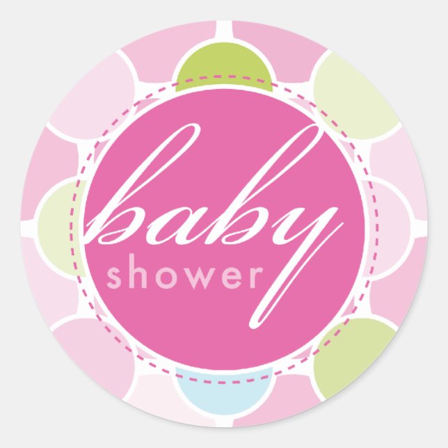 Adesivo Redondo EVENT STICKER :: pontos salientes 9 (Frente)