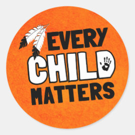 Adesivo Redondo Every Child Matters
