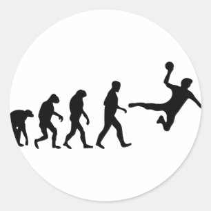 Adesivo Redondo evolução do handball