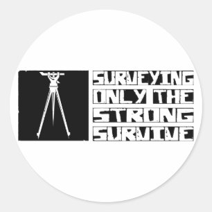 Adesivo Redondo Examinar sobrevive