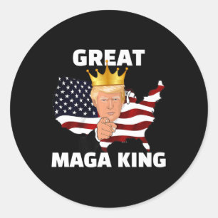 Adesivo Redondo Excelente MAGA King