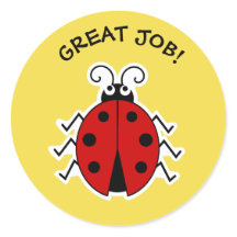 Excelente trabalho ladybug professores amarelo