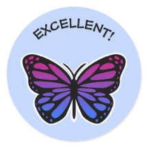 Excelentes professores de borboletas louváveis