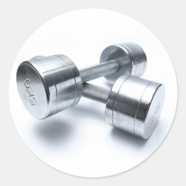 Adesivo Redondo exercício (Frente)