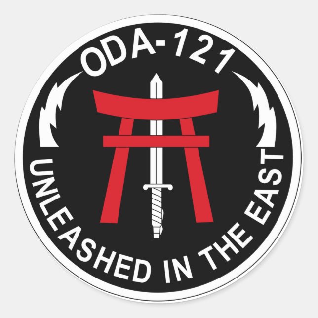 Adesivo Redondo EXÉRCITO B CO 1rua BATALHÃO 1FORÇAS ESPECIAIS DAS  (Frente)