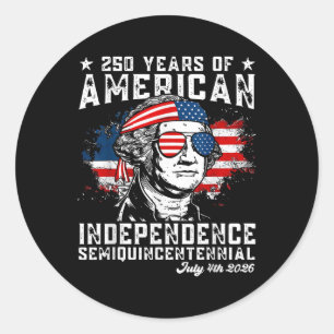Adesivo Redondo Exército dos Estados Unidos 1775-2025 250º Anivers