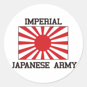 Adesivo Redondo Exército Imperial Japonês