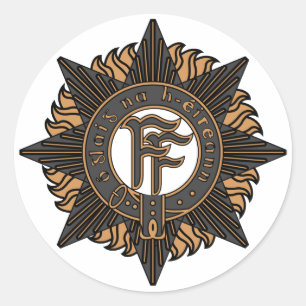 Adesivo Redondo Exército Irlandês
